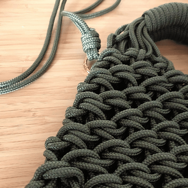 Sac à main "Oliva" - fait main en corde drisse