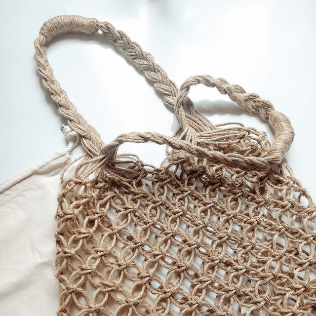 Sac d'été en jute - tissé à la main